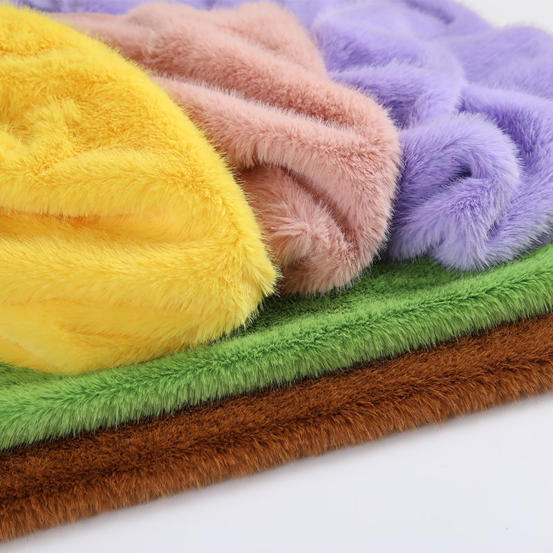 Sewing - ผ้าขนสัตว์เทียมเนื้อนุ่มแบบขนสั้นและขนยาว สำหรับทำปกเสื้อ ผ้าพันคอ ฉากหลัง งานฝีมือ DIY