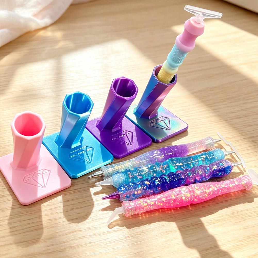 Painting Supplies - ที่วางปากกาสำหรับงานปักเพชรแบบ 3 มิติ ที่ทำจากพลาสติกพิมพ์ 3 มิติ