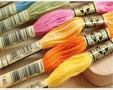 Cotton Embroidery Thread Skeins - ไหมปักครอสติช OneRoom French DMC จำนวน 447