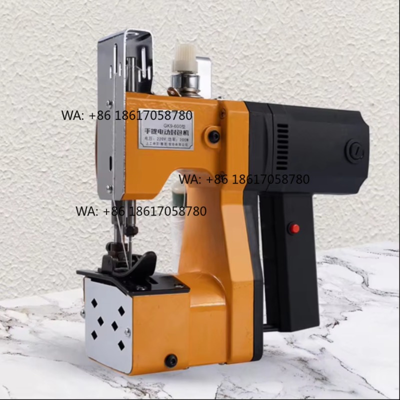 Mini Electric Sewing Machine Handheld - เครื่องซีลไฟฟ้าขนาดเล็กสำหรับอุตสาหกรรม เครื่องเย็บกระสอบแบบมือถือชาร์จไฟได้ เครื่องเย็บถุงข้าว