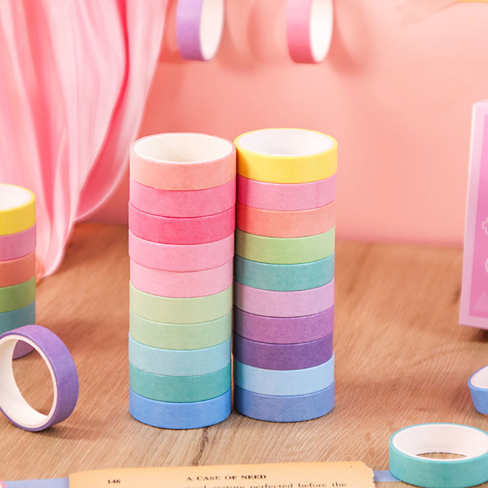 20 ม้วนวาชิเทปเซ็ตเทปวาดภาพเพช - Painting Supplies บทวิจารณ์และราคา