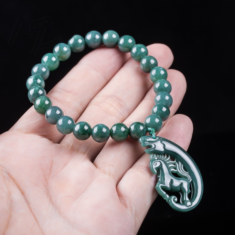 สร้อยข้อมือถักมือจากหยกธรรมชาต - Beading บทวิจารณ์และราคา