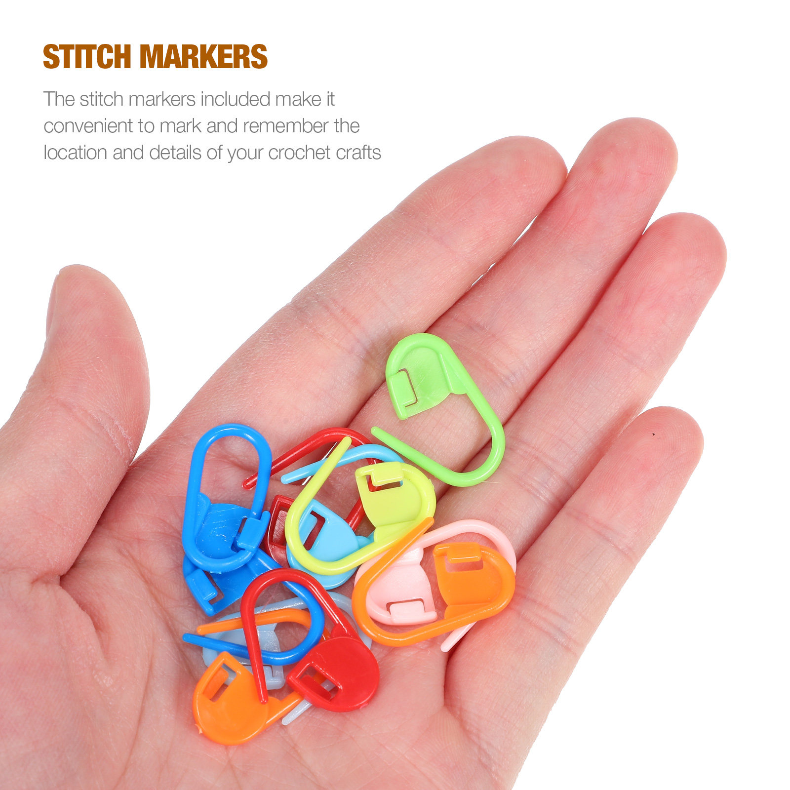 ชุดเข็มโครเชต์ไม้ 1 ชุด ขนาดต่ - Wooden Crochet Hooks Ergonomic Handle บทวิจารณ์และราคา