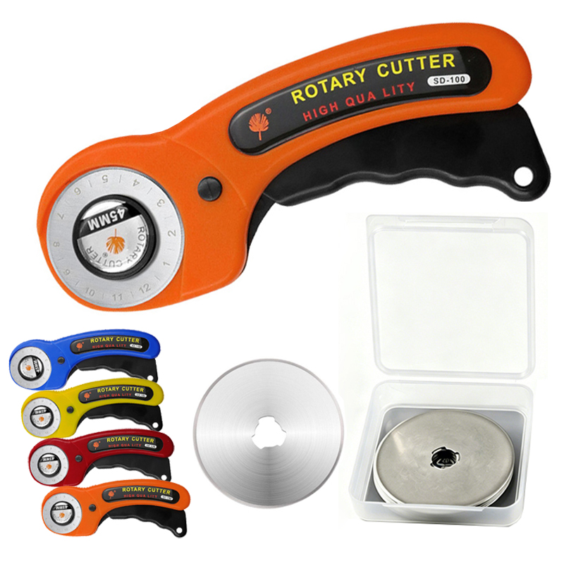 เครื่องตัดผ้าแบบหมุน ใบมีดขนาด - Rotary Cutter For Fabric 45Mm บทวิจารณ์และราคา