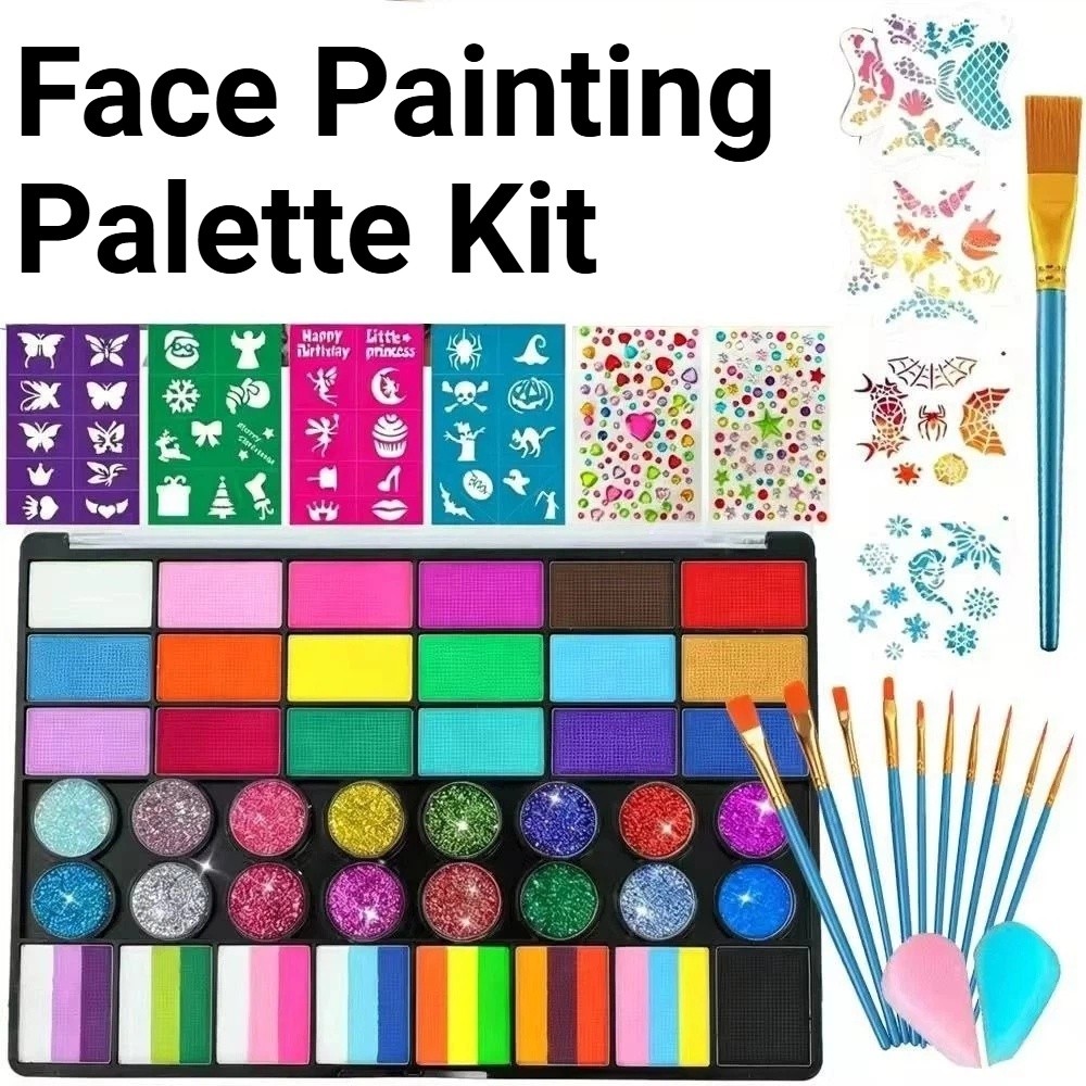 ชุดสีน้ำ 42 สี สีสดใส ชุดสีน้ำ - Watercolor Paint Set Solid Pigment บทวิจารณ์และราคา