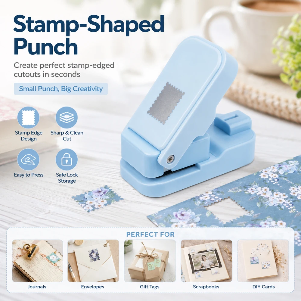 เครื่องเจาะกระดาษลายแสตมป์ สำห - Scrapbooking บทวิจารณ์และราคา