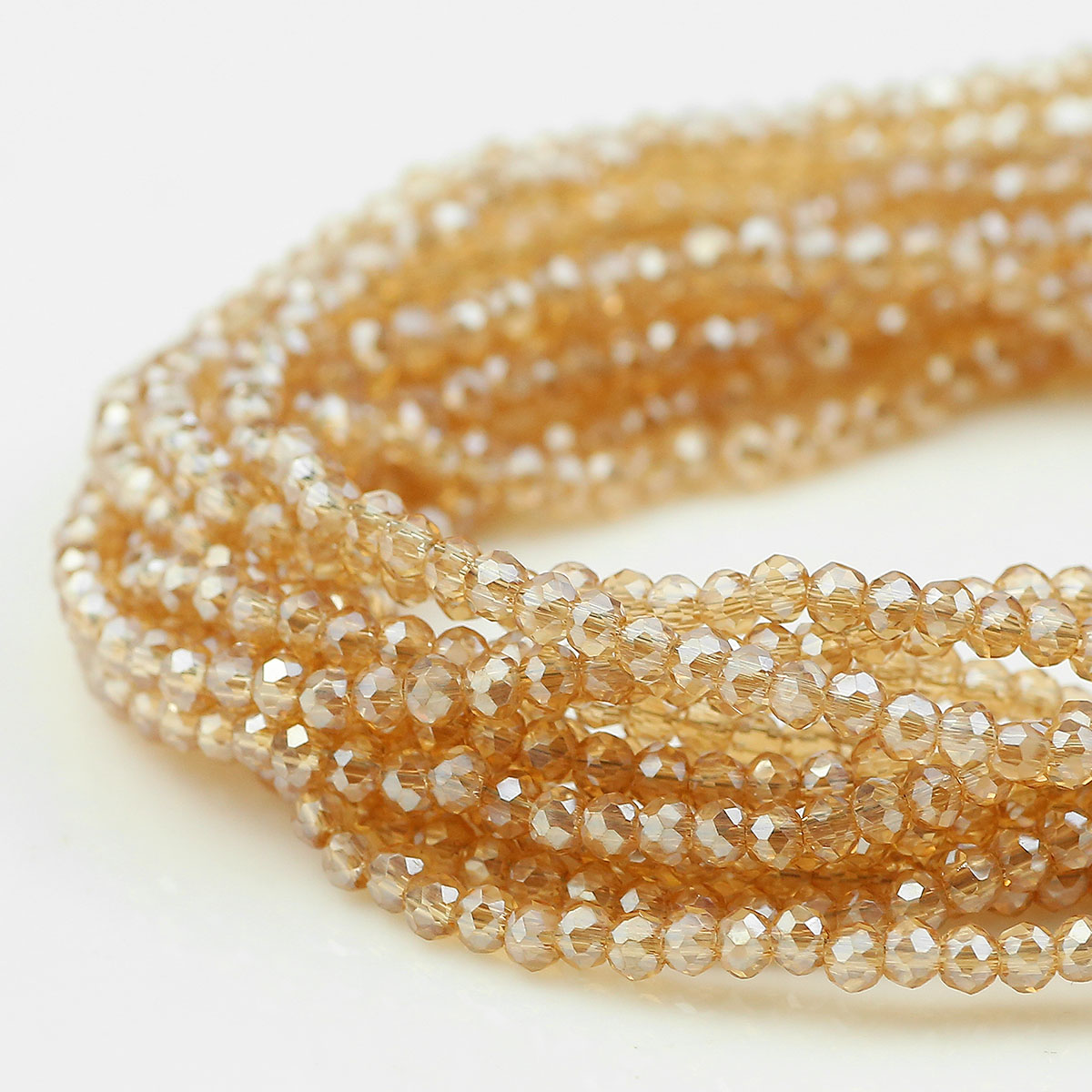 ลูกปัดทรงกลมแบนสีทองแชมเปญ WLY - Glass Seed Beads 2Mm Jewelry Making บทวิจารณ์และราคา