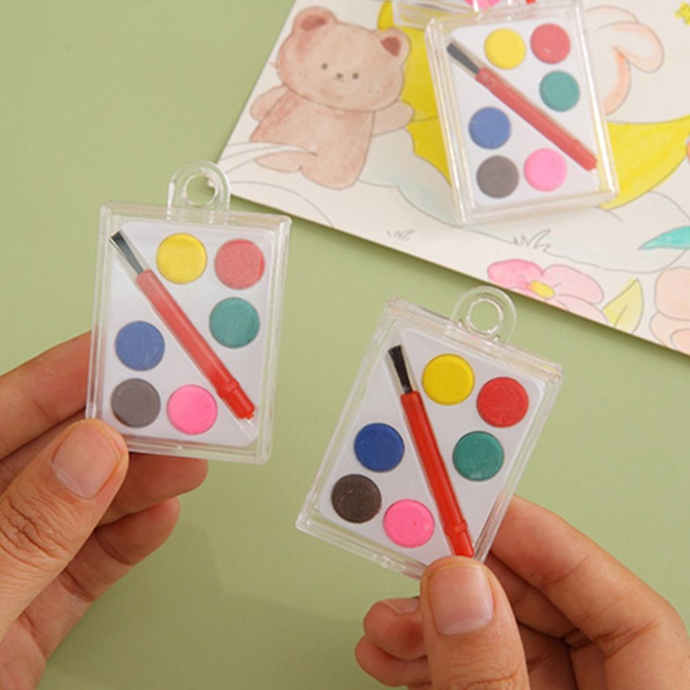 ชุดสีน้ำคุณภาพสูงพร้อมพู่กัน ช - Watercolor Paint Set Solid Pigment บทวิจารณ์และราคา