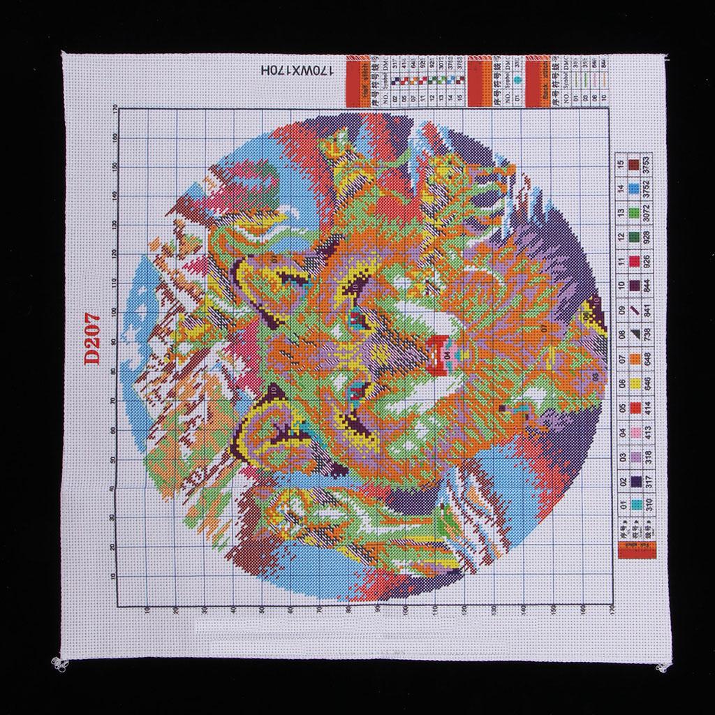 ชุดเย็บปักถักร้อยลายหมาป่าพร้อ - Cross Stitch Stamped Kits Beginners บทวิจารณ์และราคา