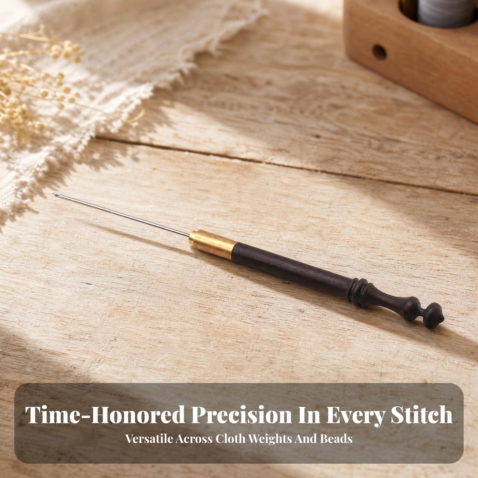 เข็มปักลายไม้ด้ามจับตามหลักสรี - Wooden Crochet Hooks Ergonomic Handle บทวิจารณ์และราคา