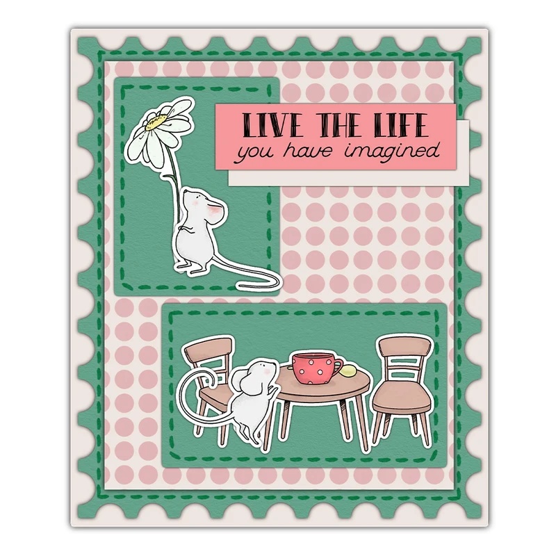 ซันคราฟท์ ลิตเติ้ลมัส&คิทเช่น  - Clear Silicone Stamps For Card Making บทวิจารณ์และราคา