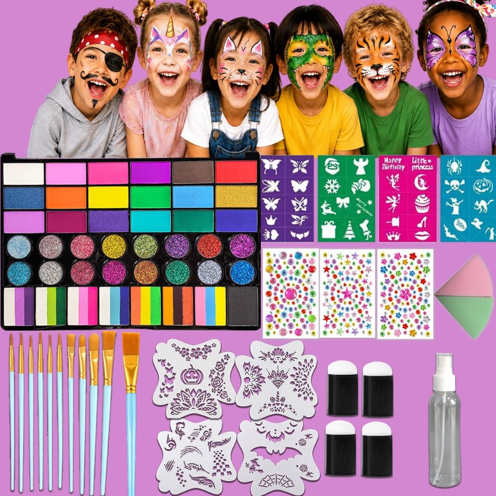 ชุดสีน้ำ 42 สี สีสดใส เม็ดสีแน - Watercolor Paint Set Solid Pigment บทวิจารณ์และราคา