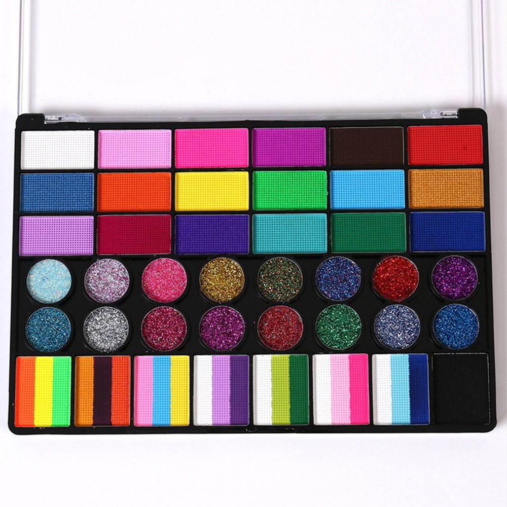 ชุดสีน้ำ 42 สี สีสดใส เม็ดสีแน - Watercolor Paint Set Solid Pigment บทวิจารณ์และราคา