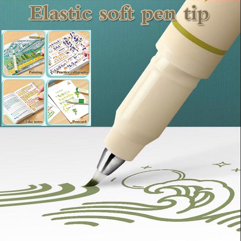 ชุดปากกาหัวพู่กันหลากสี 24/3 ส - Painting Supplies บทวิจารณ์และราคา