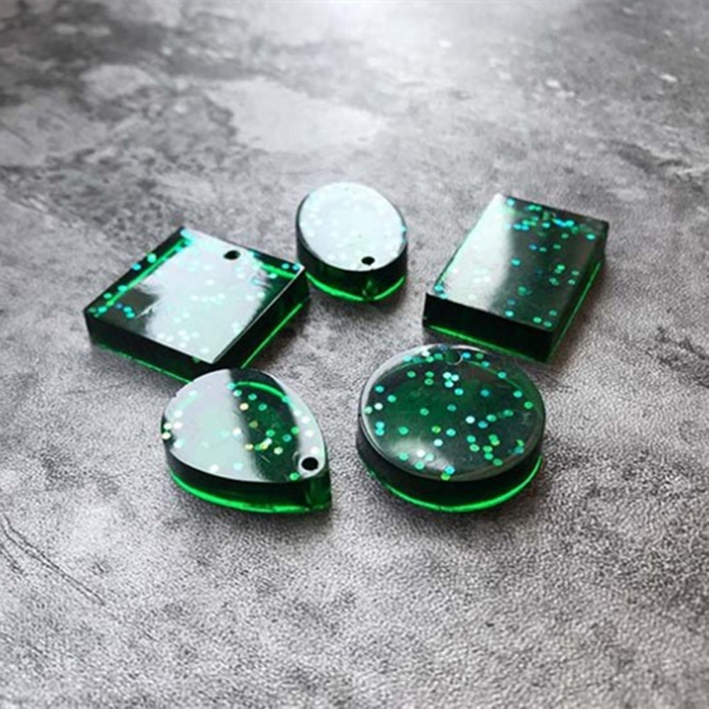 20ชิ้น/เซ็ต DIY พวงกุญแจจี้หล่ - Silicone Epoxy Resin Molds Set บทวิจารณ์และราคา