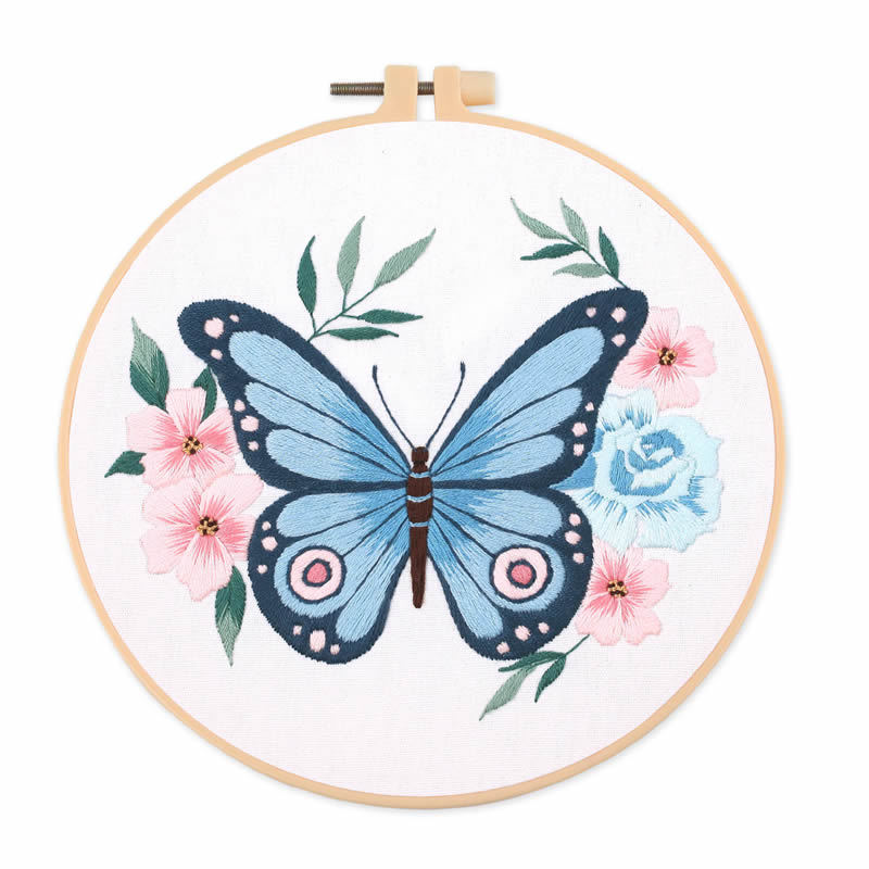 ชุดปักลายผีเสื้อ 1 ชิ้น ขนาด 2 - Embroidery บทวิจารณ์และราคา