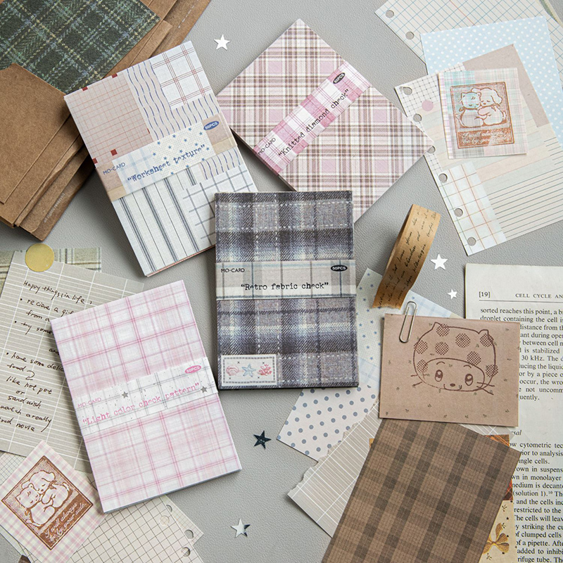 ชุดกระดาษตกแต่งลายสก็อตสร้างสร - Vintage Junk Journal Scrapbooking Paper บทวิจารณ์และราคา