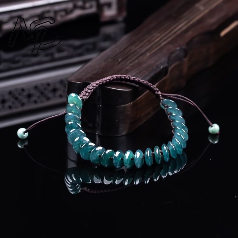สร้อยข้อมือลูกปัดอะบาคัสสีน้ำเ - Beading บทวิจารณ์และราคา
