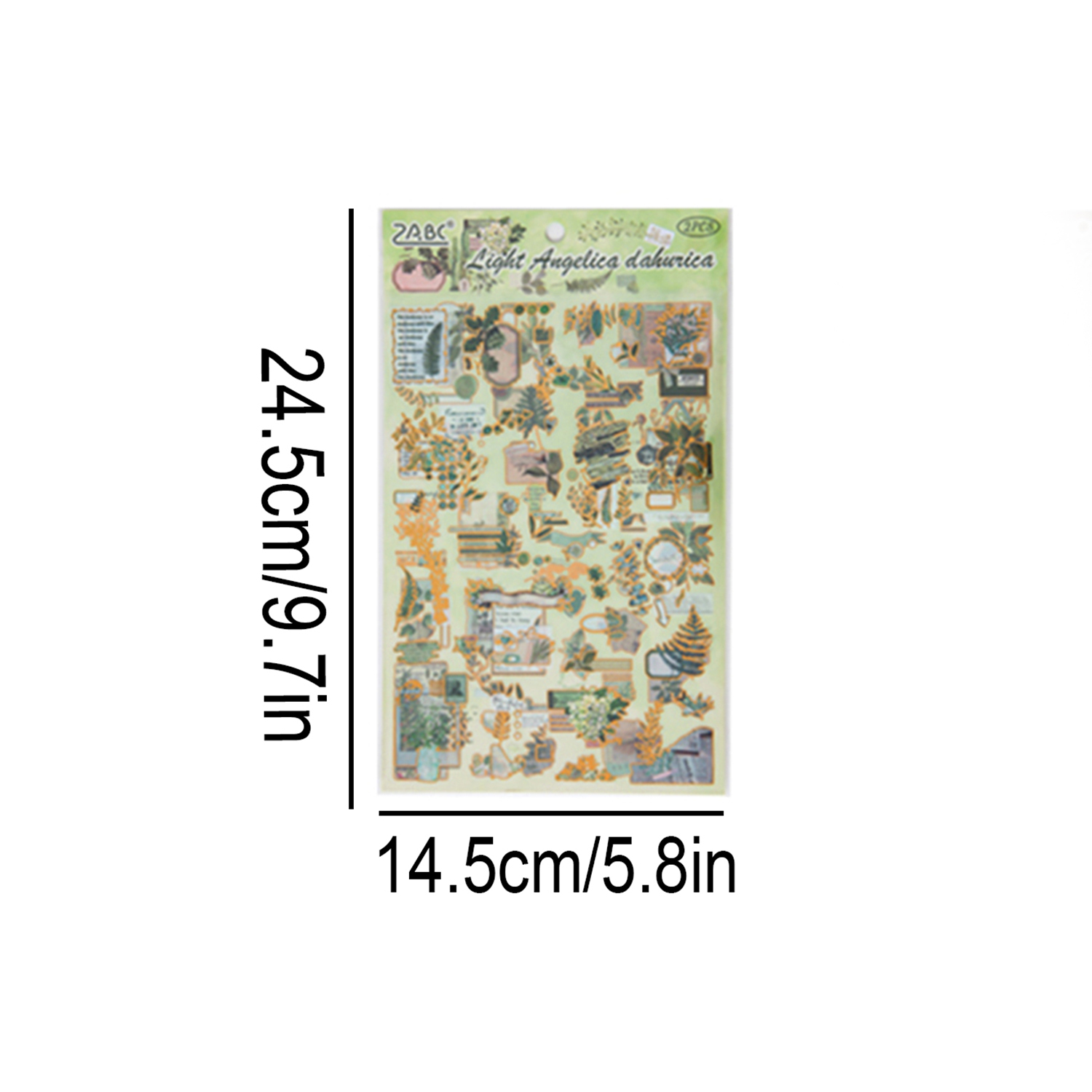 สติกเกอร์ลายดอกไม้และต้นไม้สวย - Scrapbooking บทวิจารณ์และราคา