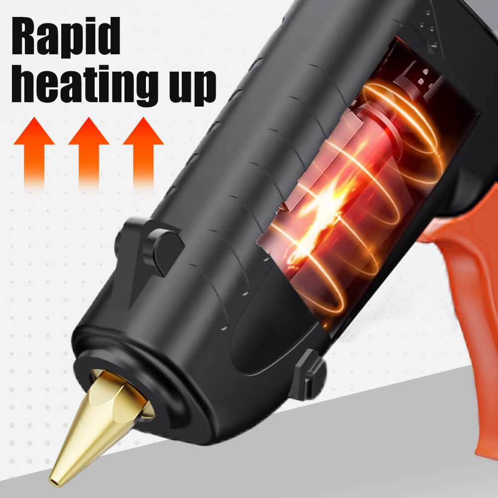 ปืนกาวร้อน 150W กาวแท่งขนาด 11 - Hot Melt Glue Gun Cordless บทวิจารณ์และราคา