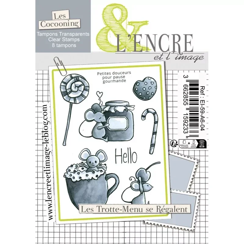 แสตมป์ซิลิโคนใสลายฝรั่งเศส สำห - Clear Silicone Stamps For Card Making บทวิจารณ์และราคา