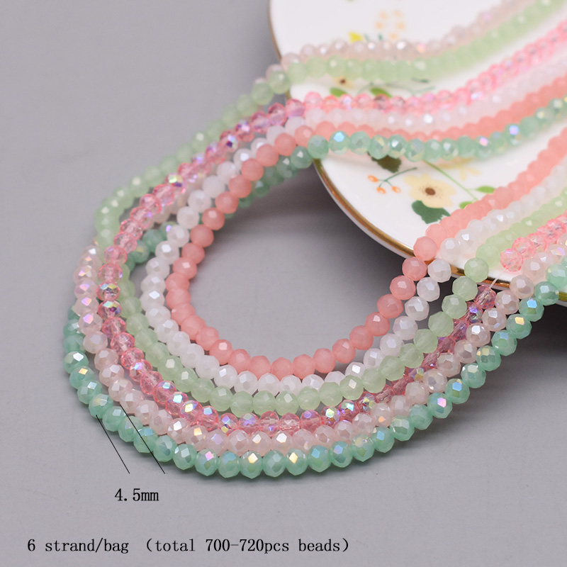 4 มม.สี 6 strand/กระเป๋า Ronde - Glass Seed Beads 2Mm Jewelry Making บทวิจารณ์และราคา