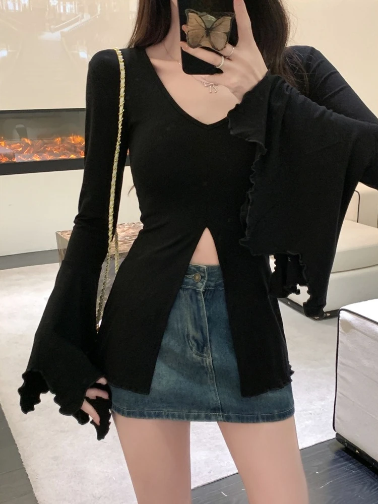 เสื้อยืดวินเทจ Y2K สำหรับผู้หญ - Embroidery บทวิจารณ์และราคา
