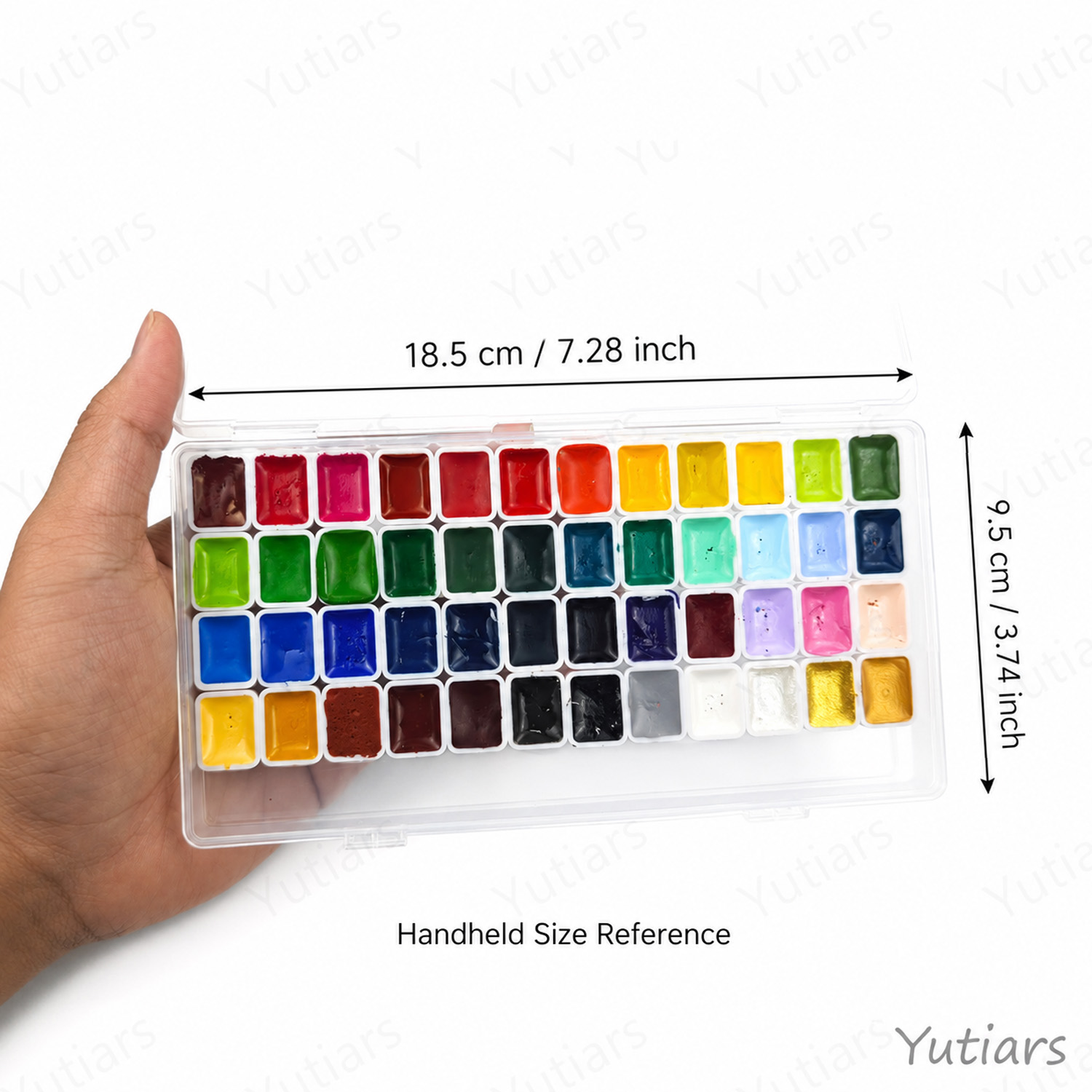 ชุดสีน้ำแบบเม็ดสีโปรเฟสชั่นแนล - Watercolor Paint Set Solid Pigment บทวิจารณ์และราคา