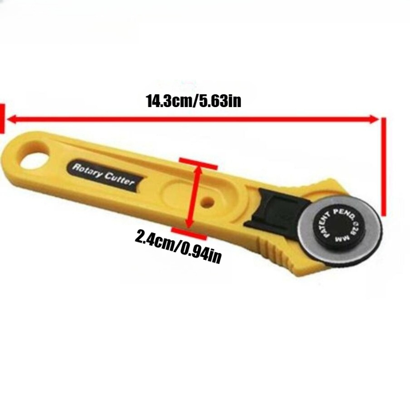 ชุดใบมีดตัดแบบหมุน 1.1 นิ้ว/28 - Rotary Cutter For Fabric 45Mm บทวิจารณ์และราคา