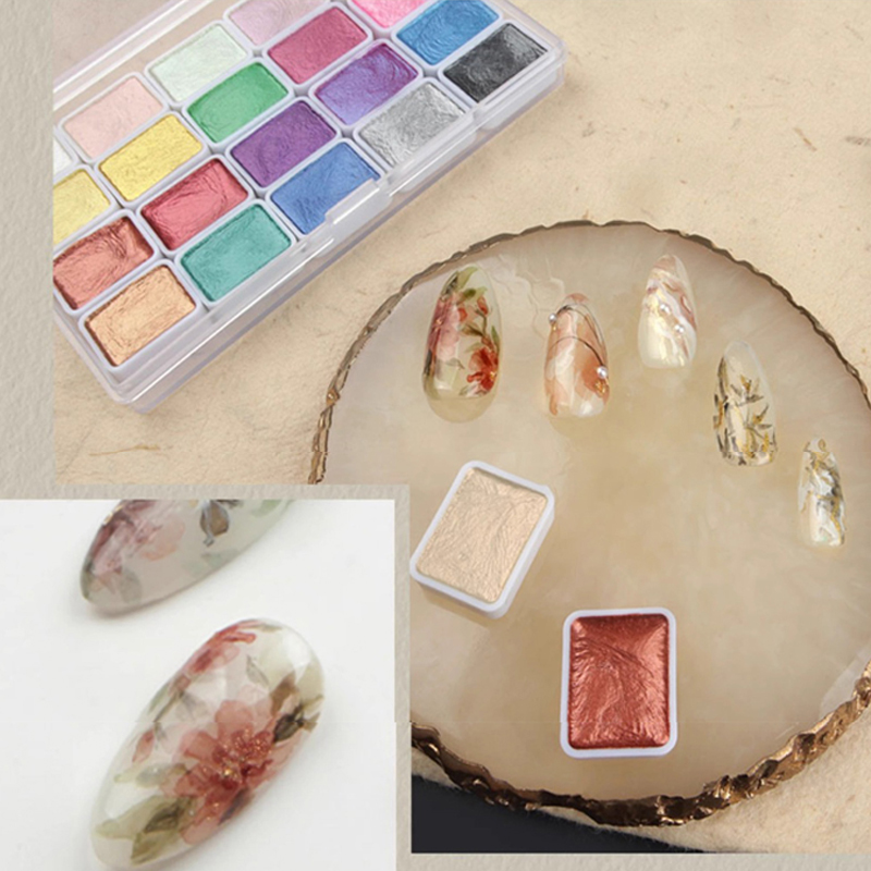 Portable56 สี Solid Pigment Bl - Watercolor Paint Set Solid Pigment บทวิจารณ์และราคา