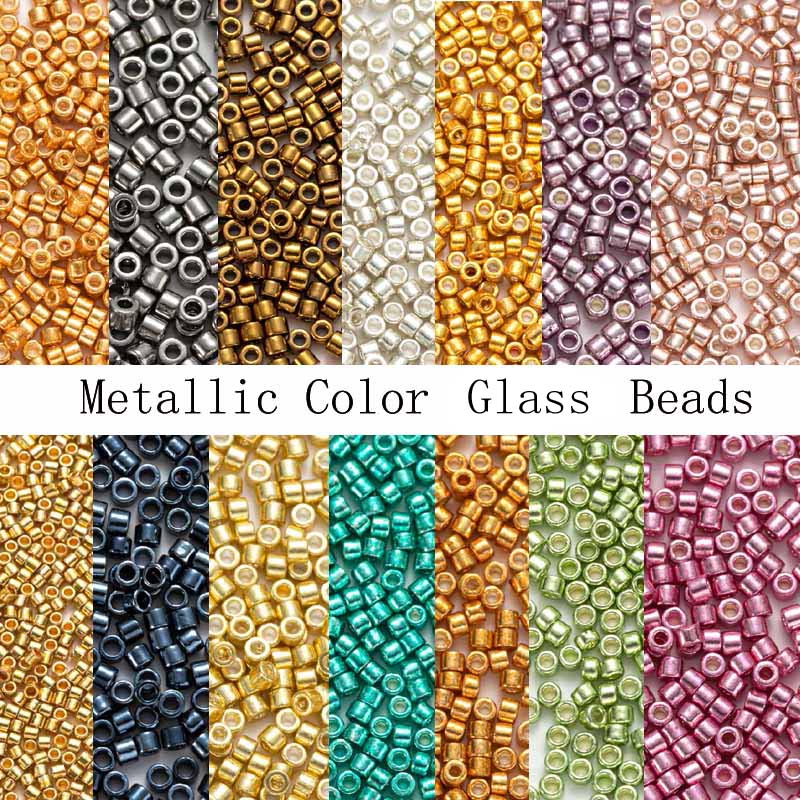 MKU แก้ว Beadss 1200Pcs Metall - Glass Seed Beads 2Mm Jewelry Making บทวิจารณ์และราคา