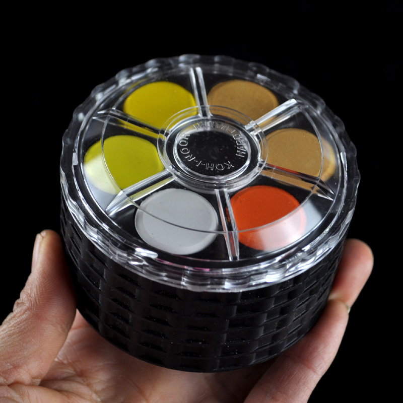 KOH-I-NOOR Solid สีน้ําแบบพกพา - Watercolor Paint Set Solid Pigment บทวิจารณ์และราคา